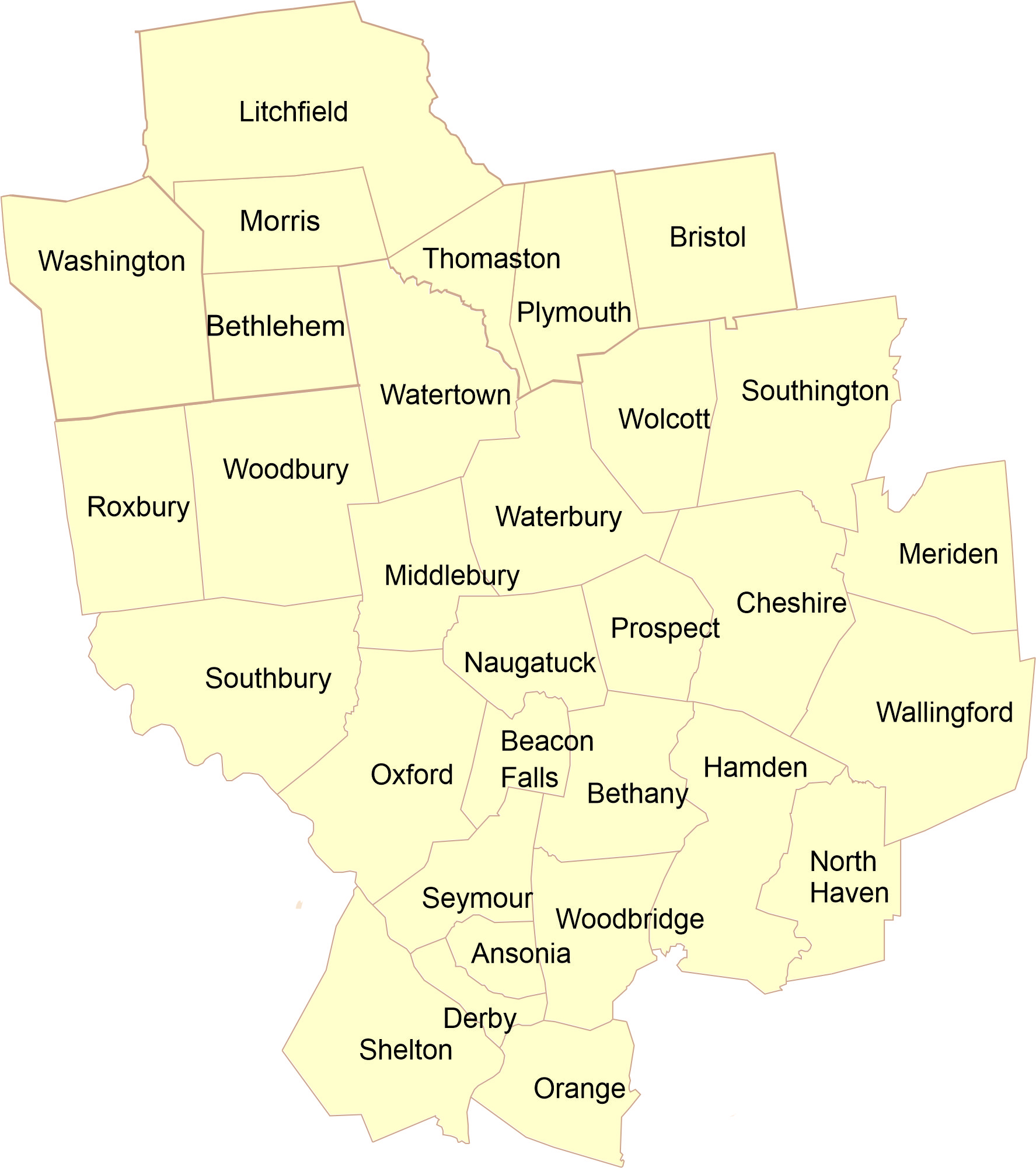 2025 Apple Service Area Map only